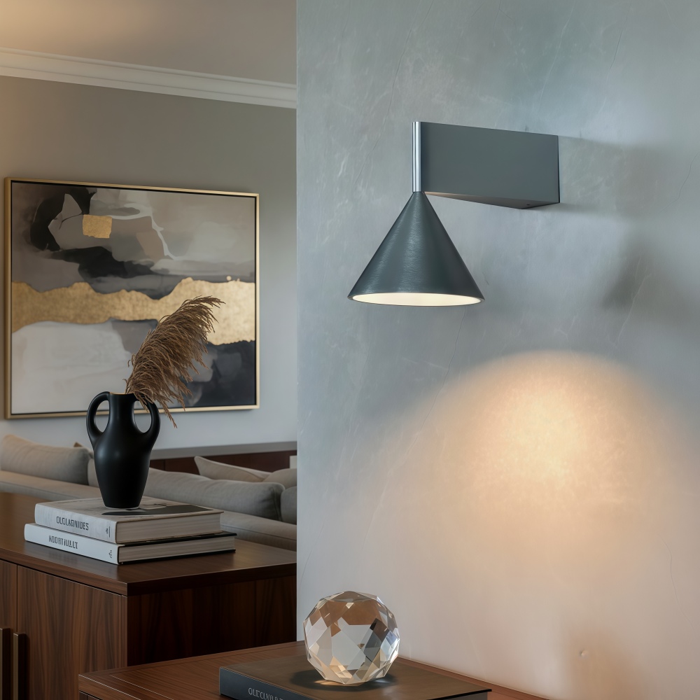 Metorq en una pared de dormitorio