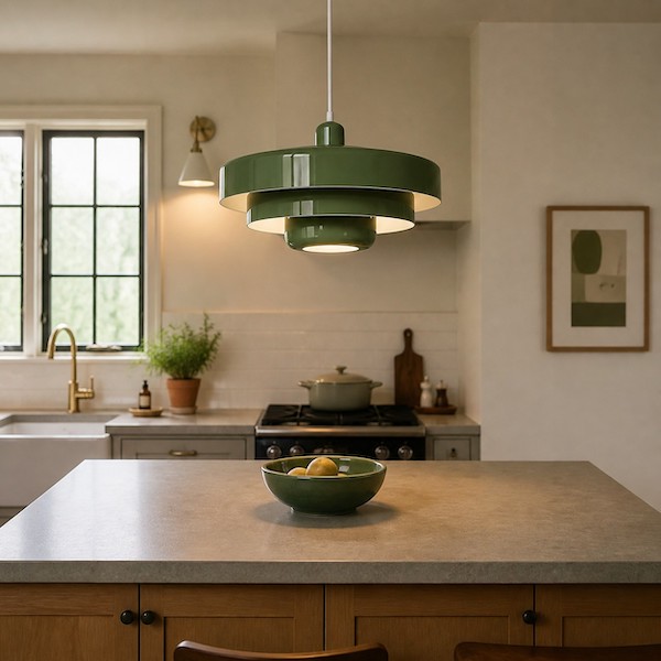 deep-green-pendant-colour-bridge-neutral-kitchen