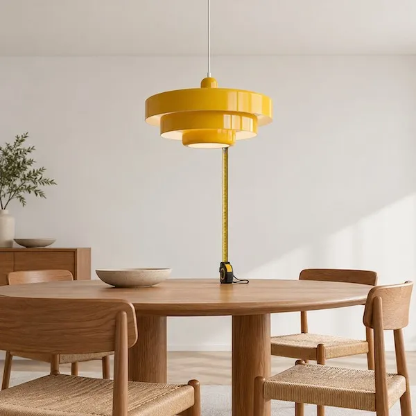 measure-pendant-clearance-from-tabletop