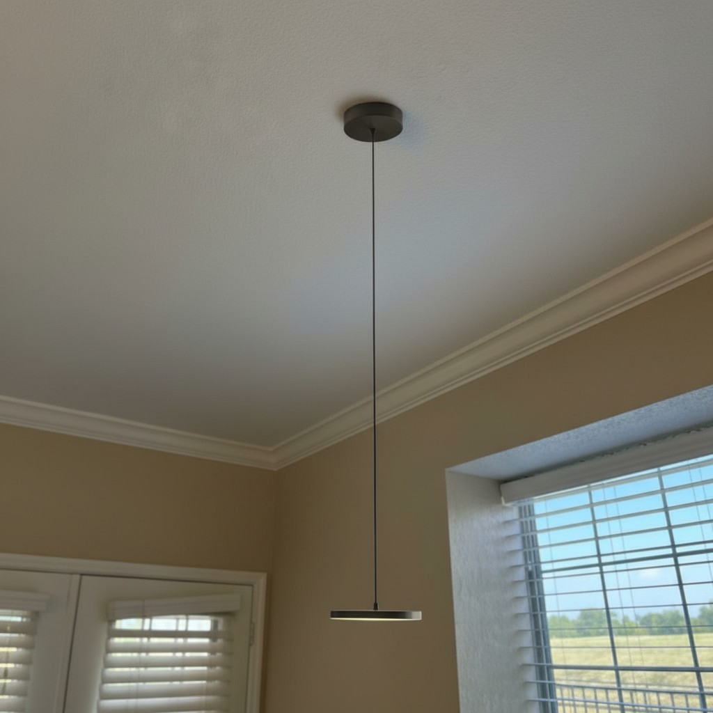 Feranox Designer Pendant Light instalado por cliente