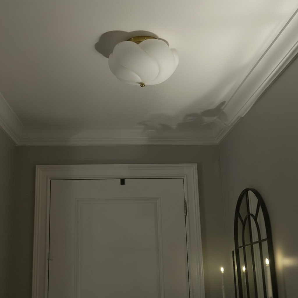 Hallway with Modo ceiling light