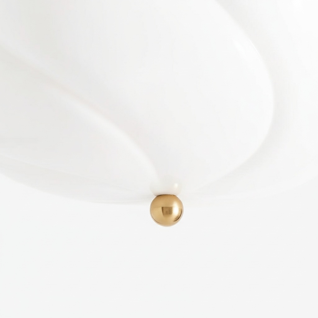 Close view of the glass shade detail