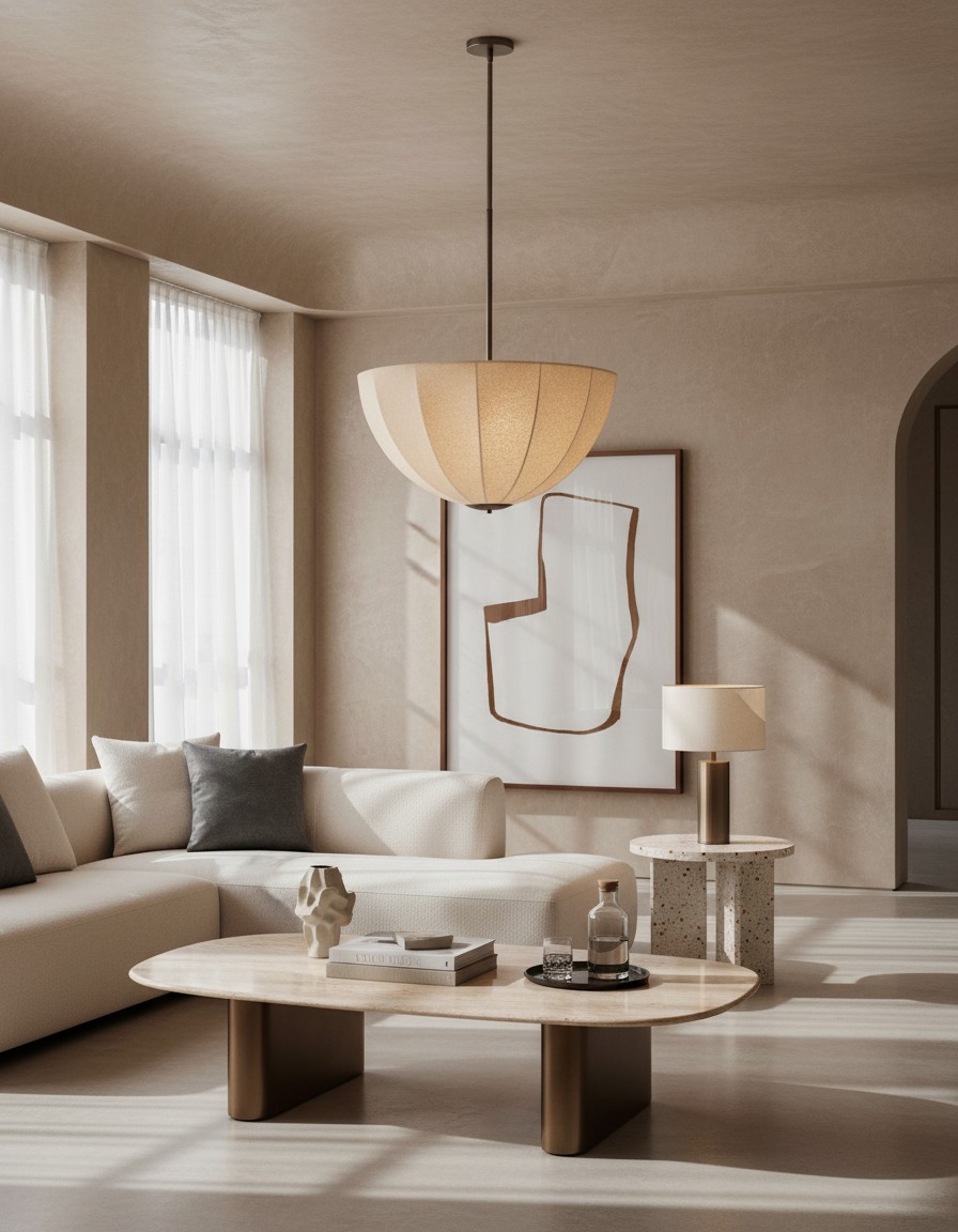Ambiente Cordove en salón cálido