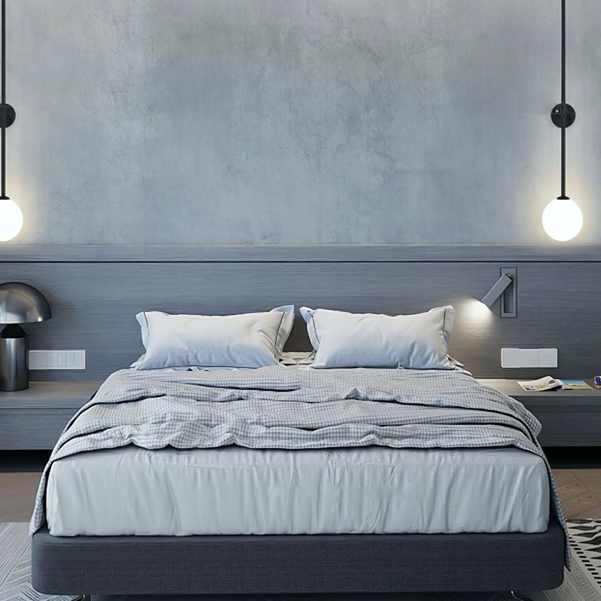 Mobile Wall Lamp scene