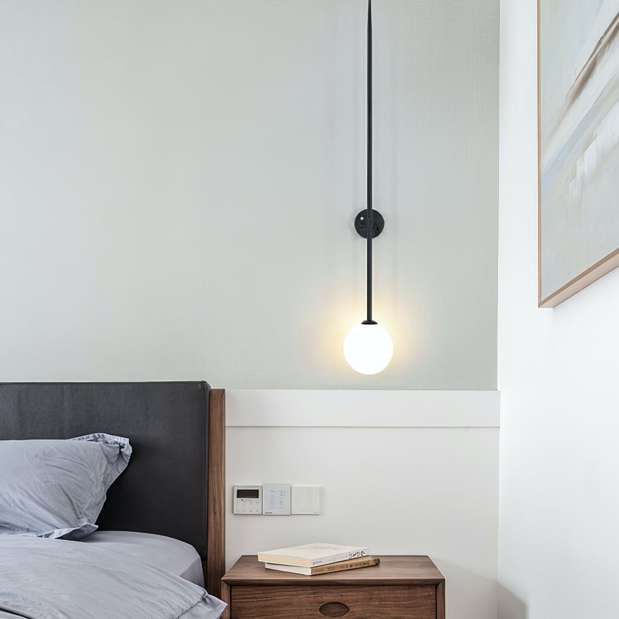 Mobile Wall Lamp scene