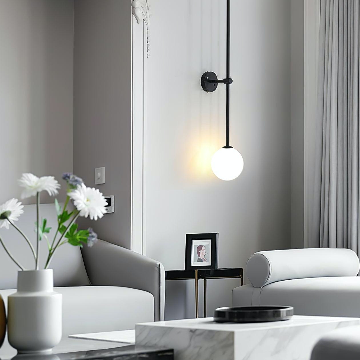 Mobile Wall Lamp scene