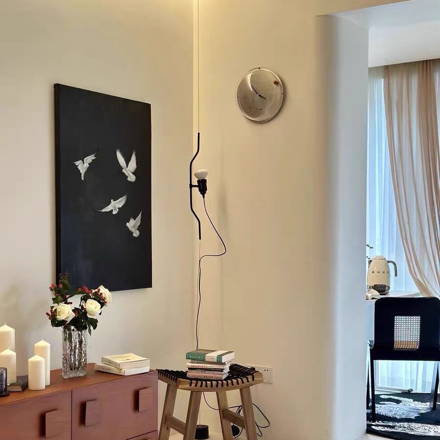 Lámpara Parentesi en dormitorio de cliente
