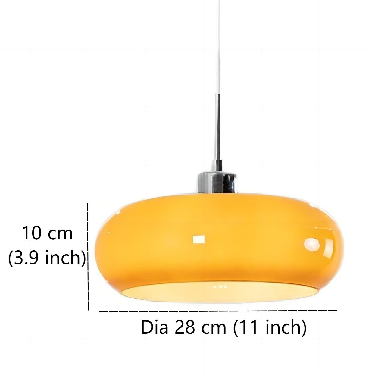 Tamaño del producto: diámetro 28 cm x alto 10 cm