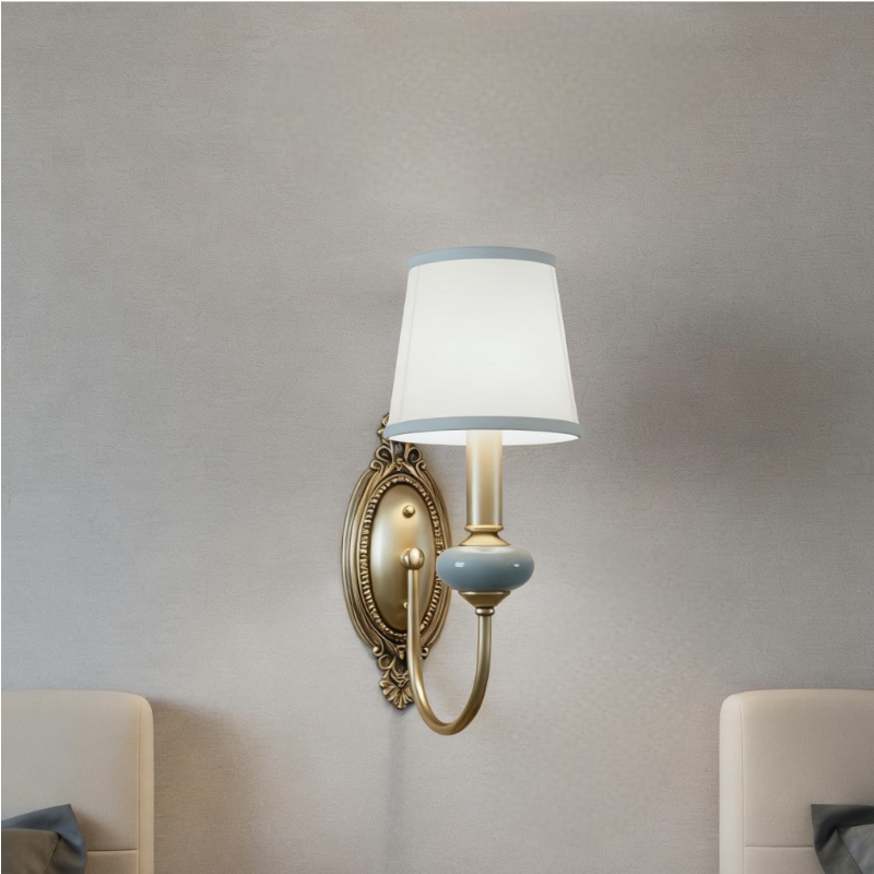 Aplique de pared en dormitorio