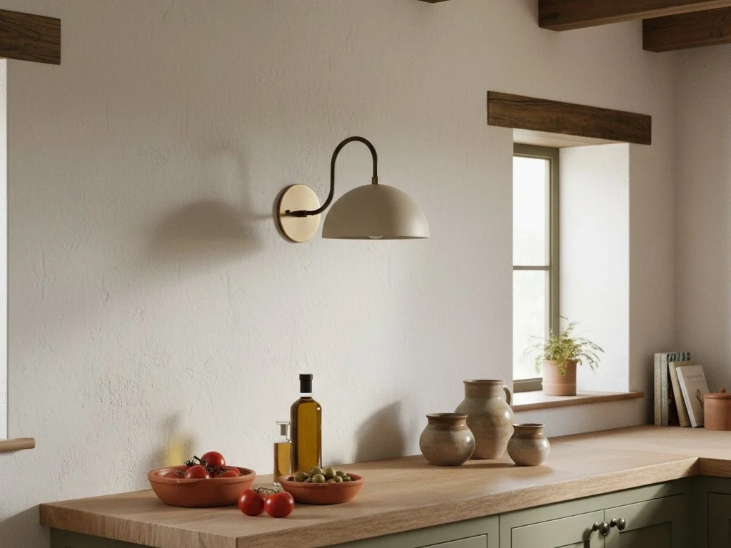 Notas de compra de la lámpara de pared