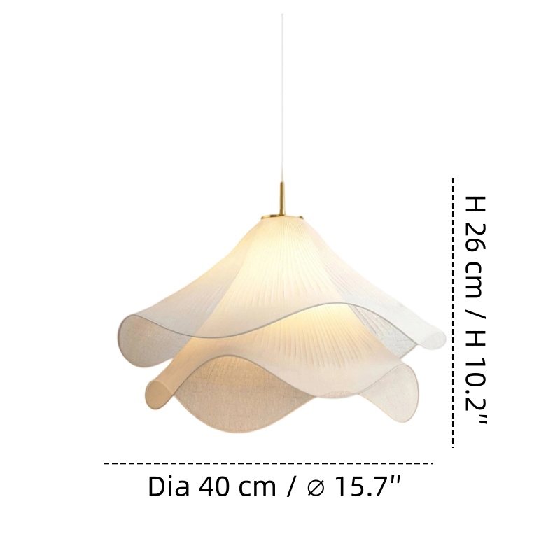 Medidas Dia 40 cm de la lámpara Ethereal Bloom