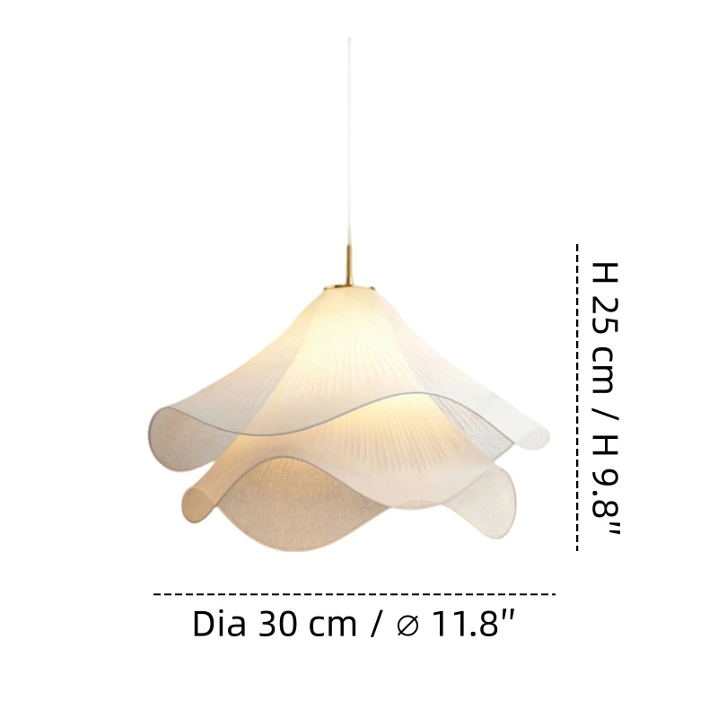 Medidas Dia 30 cm de la lámpara Ethereal Bloom