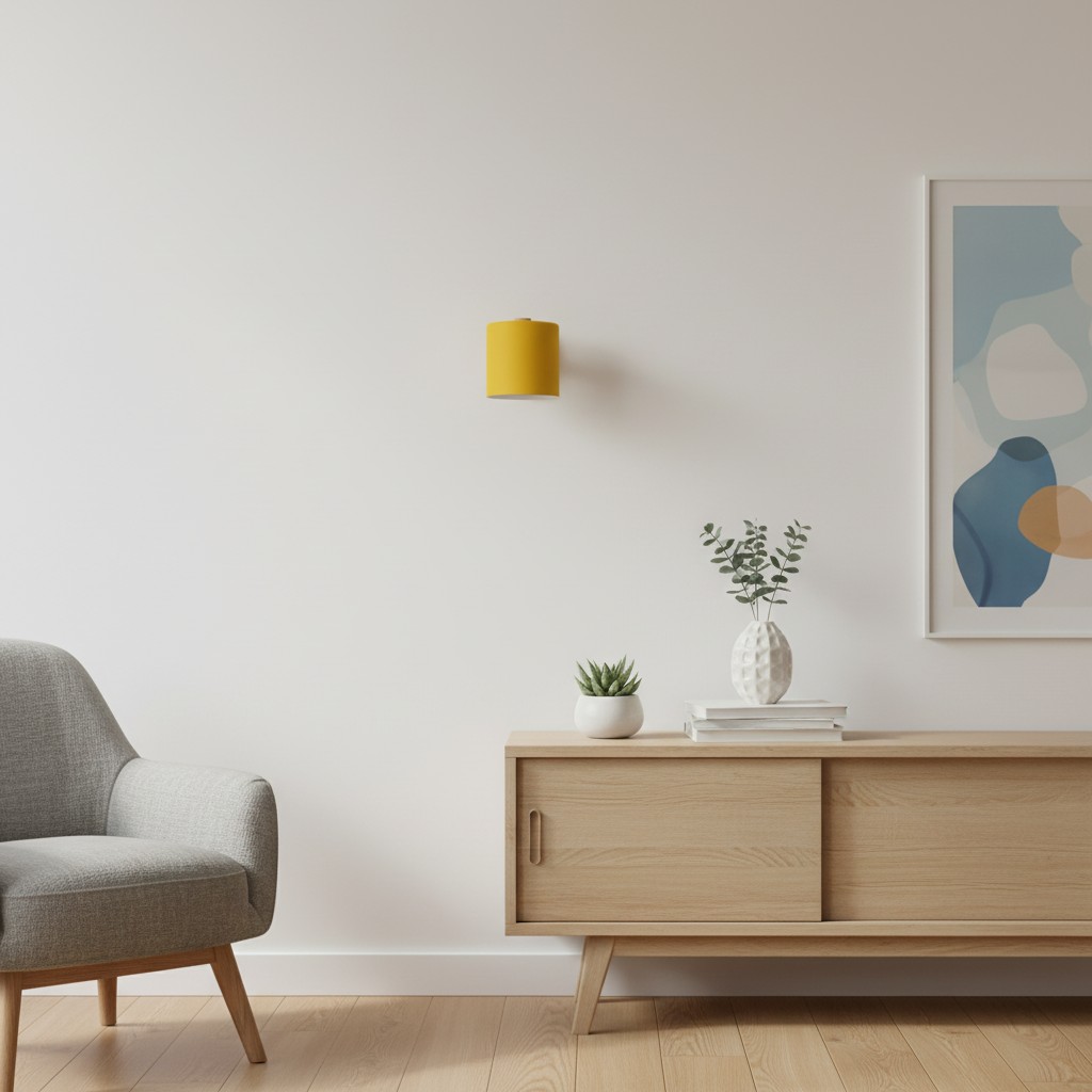 Visualización de escena en mueble bajo