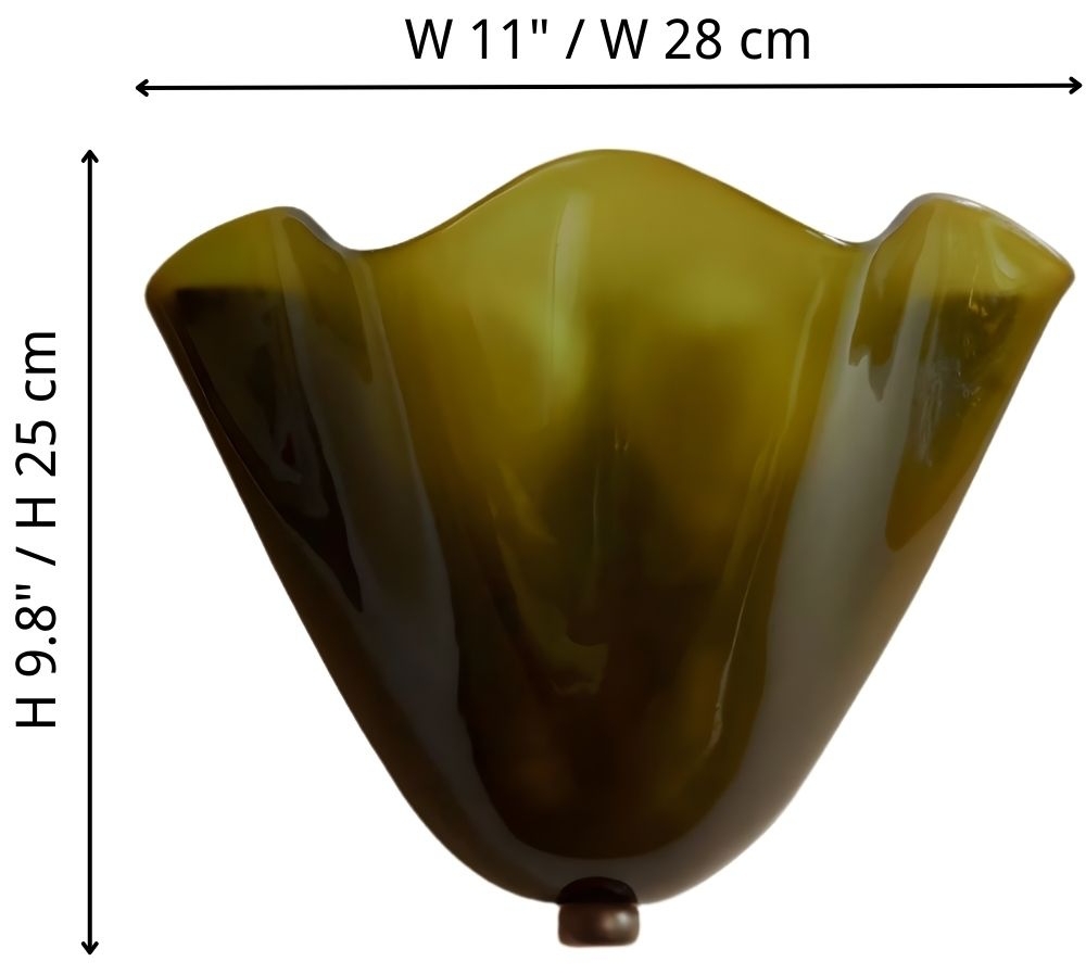 Dimensiones del aplique Bellina