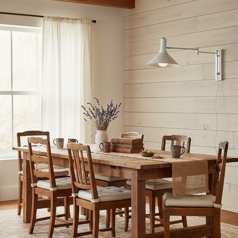 Aplique Bauhaus en comedor