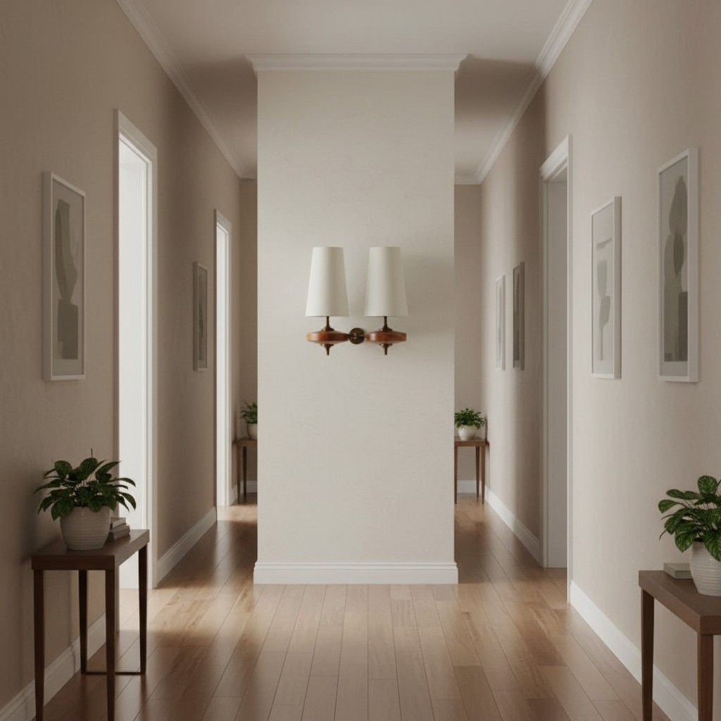 Apliques verdes sobre mueble