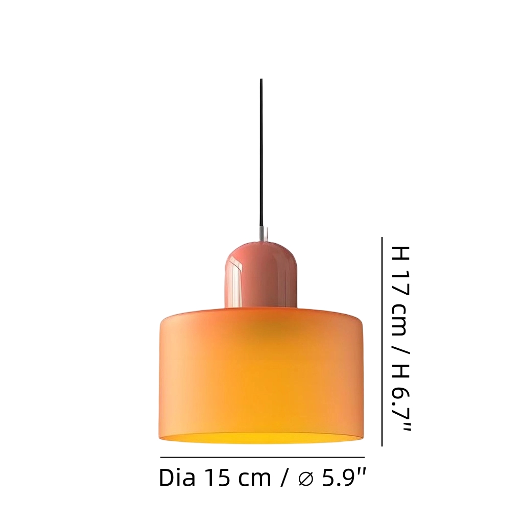 Dimensiones de la lámpara colgante Morandi