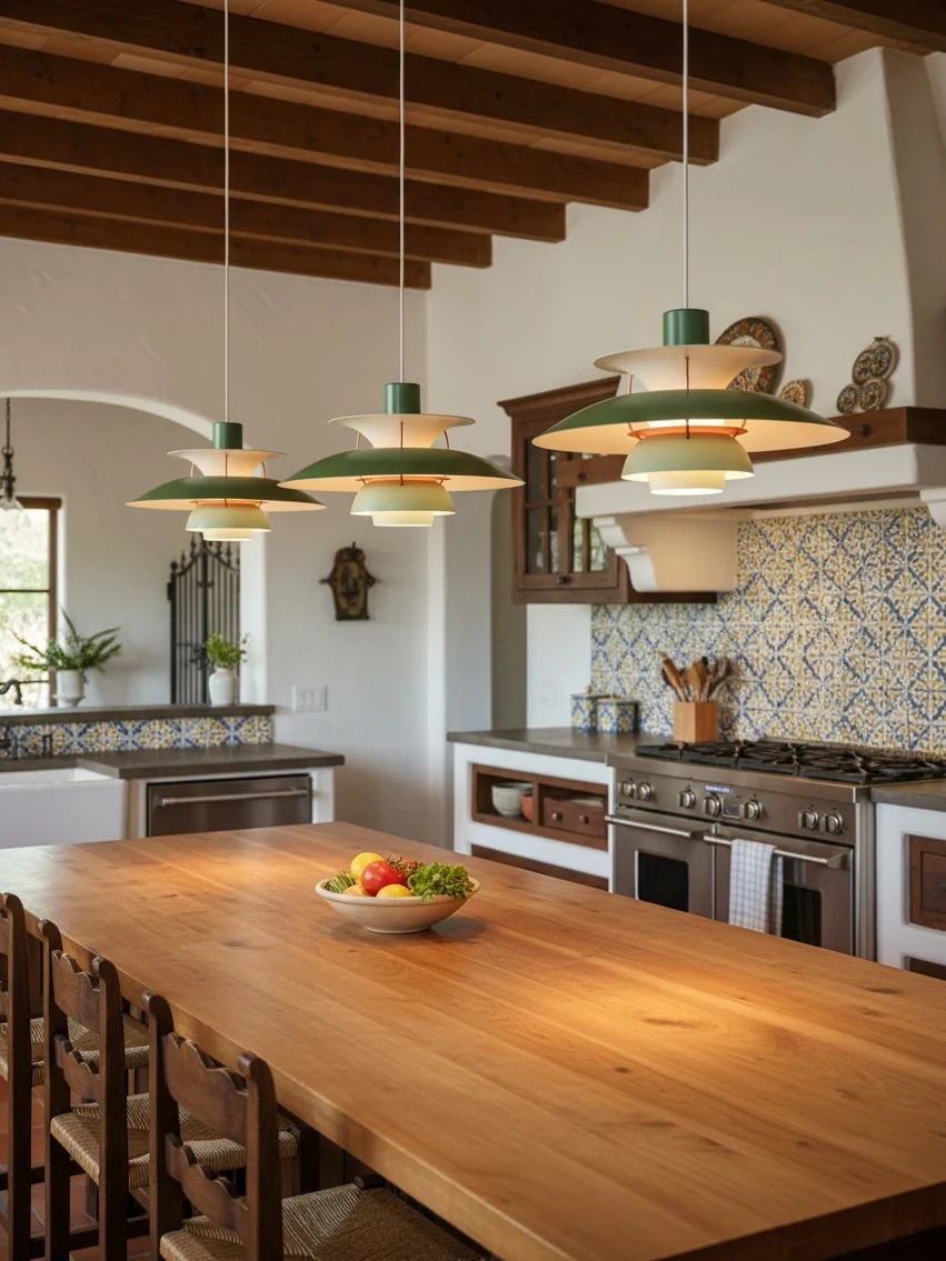 Colores clásicos en cocina