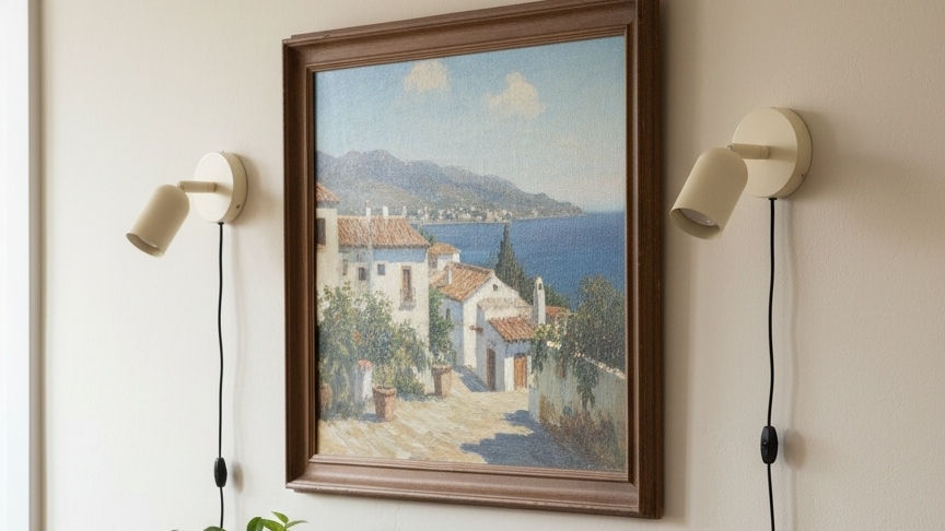 Notas de compra de la lámpara de pared