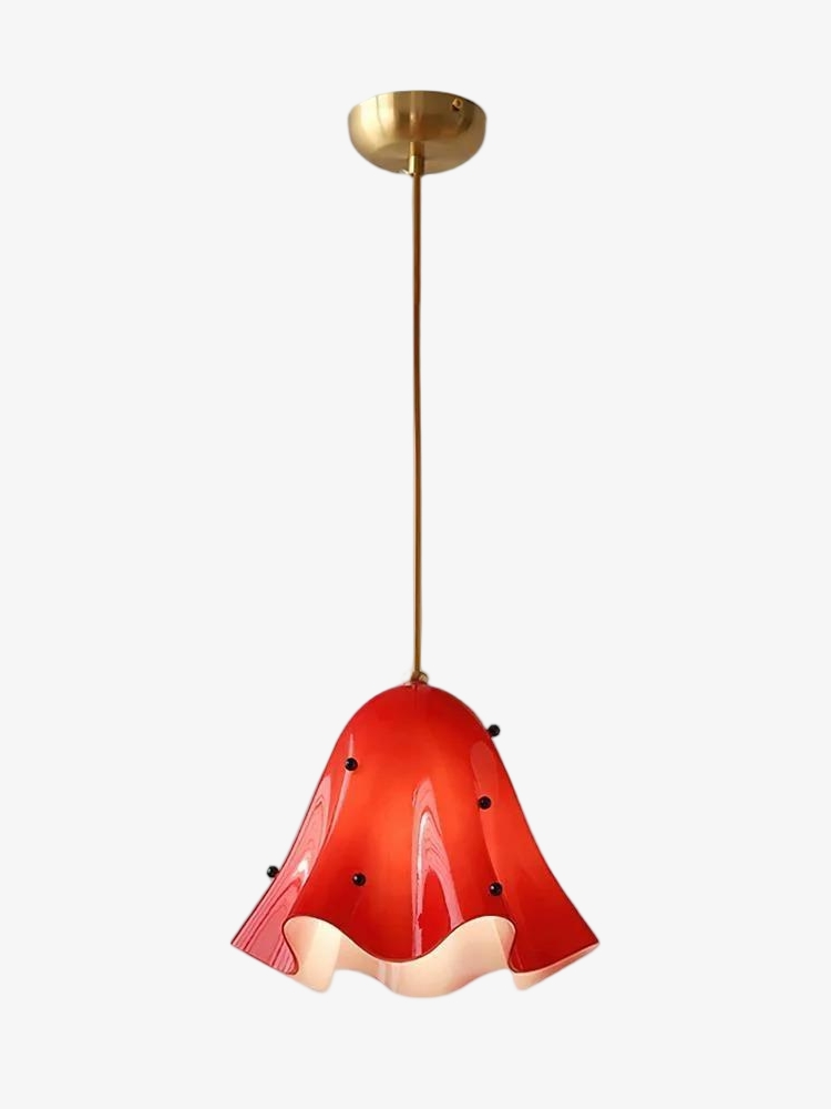 Bellina colgante de cristal