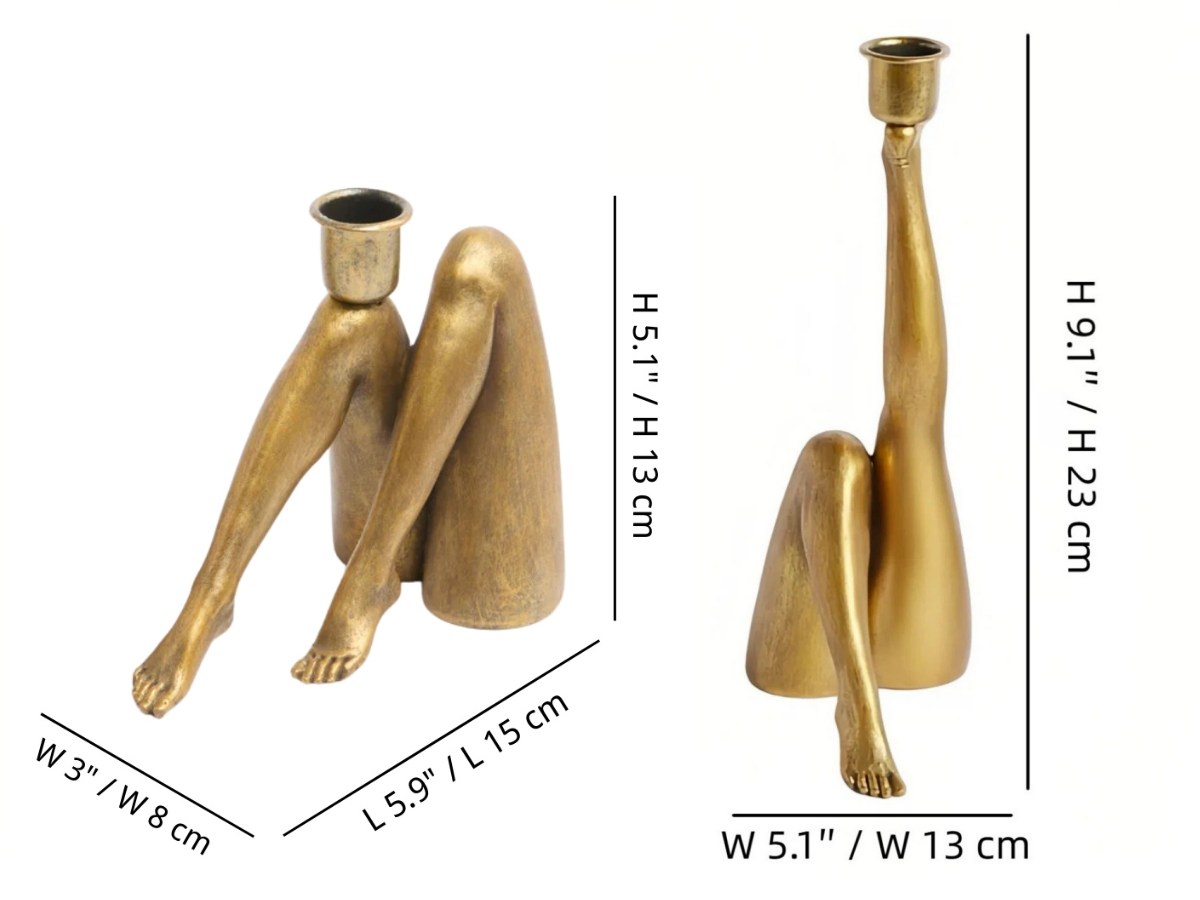 Parámetros y dimensiones del candelabro Kickra