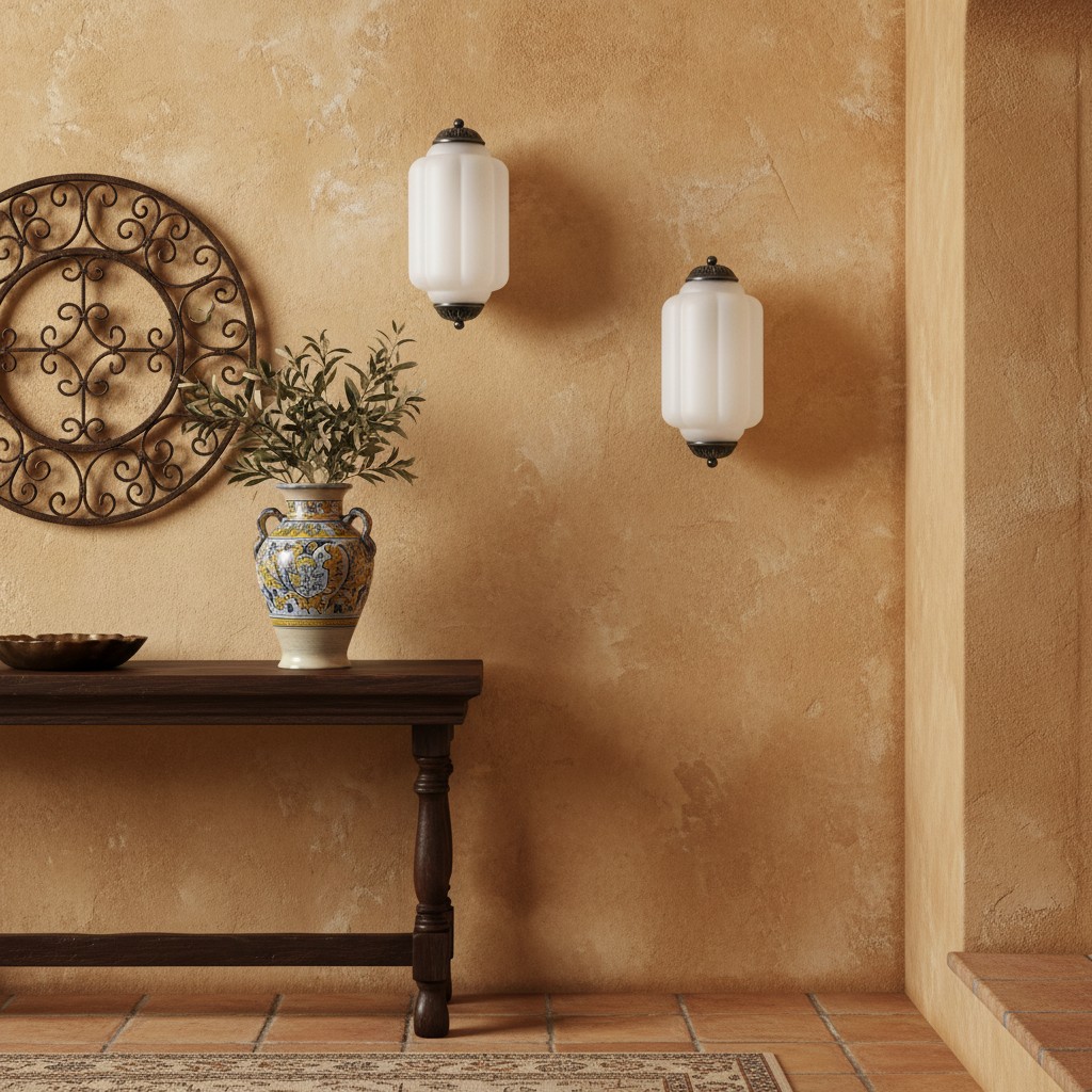 Escena de pared con aplique Eloise