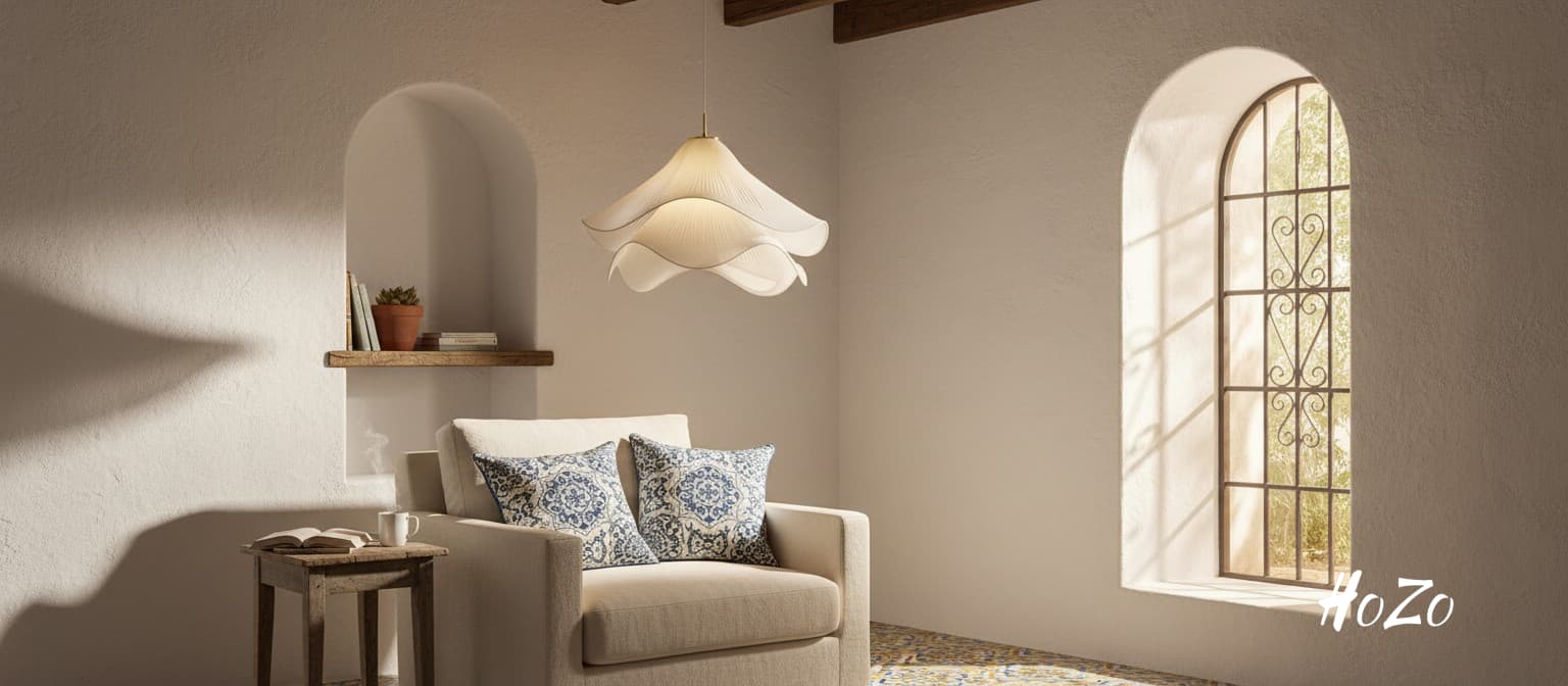 Ethereal Bloom lamp in action