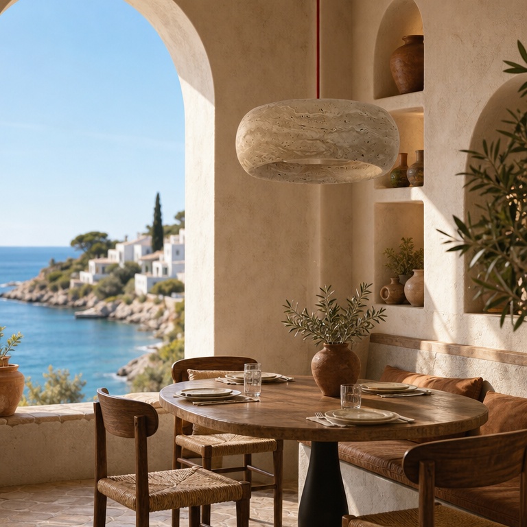 Kairis en comedor junto al mar