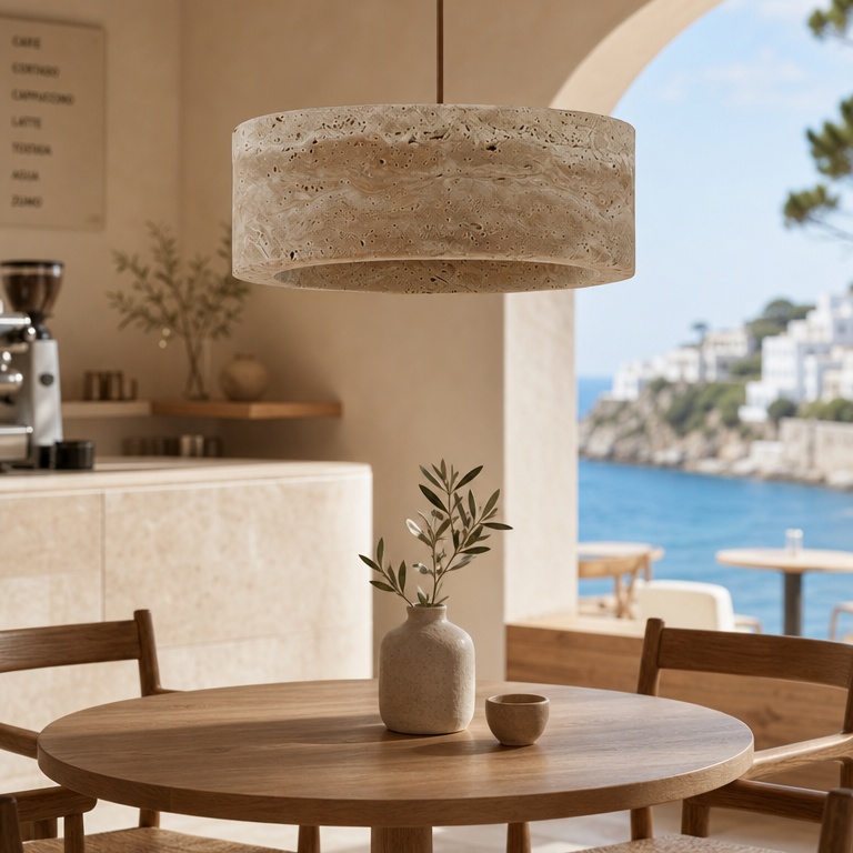 Kairis en comedor con vista al mar