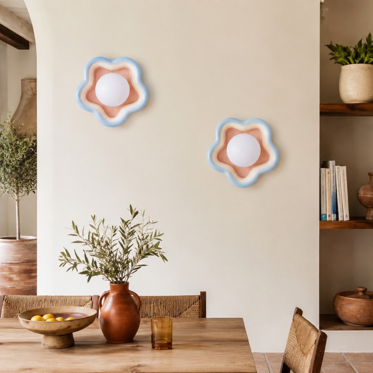 Escena decorativa con aplique Solna Star