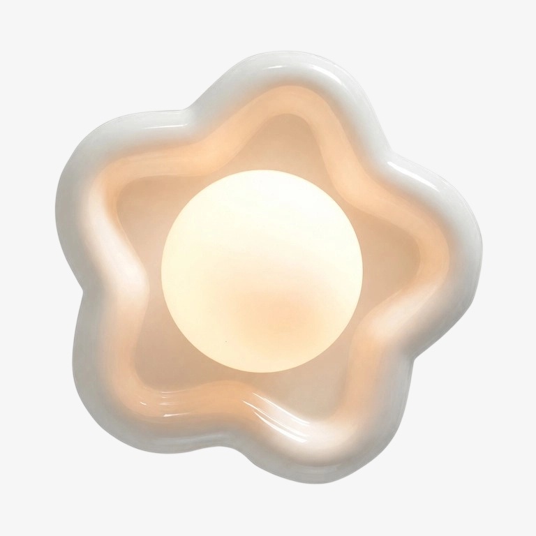 Aplique Solna Star blanco roto