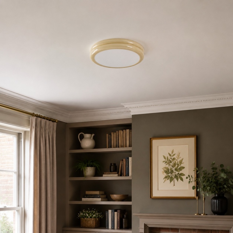 Rondo estilo crema en interior