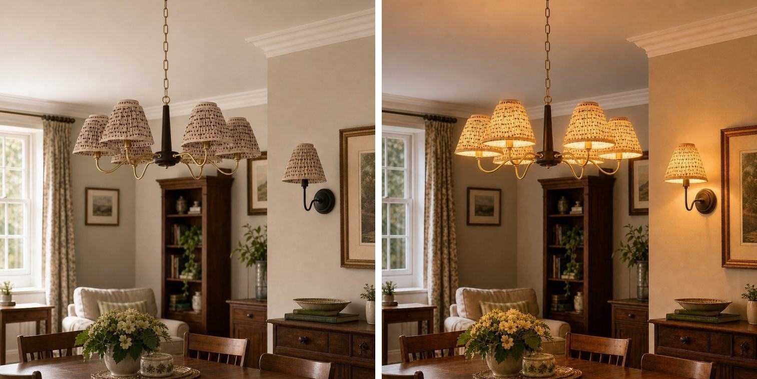 Solmire como lámpara decorativa para espacios interiores