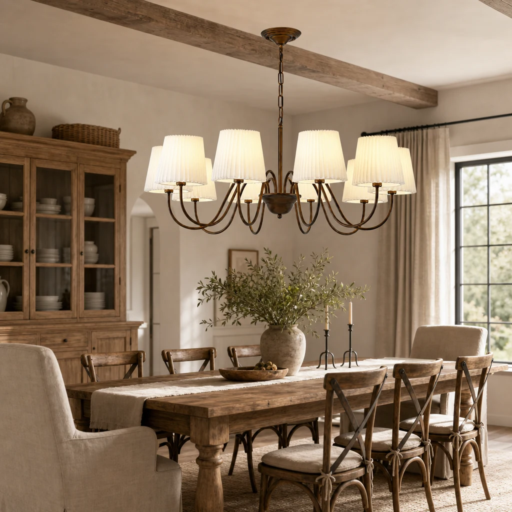 large dining room chandelier