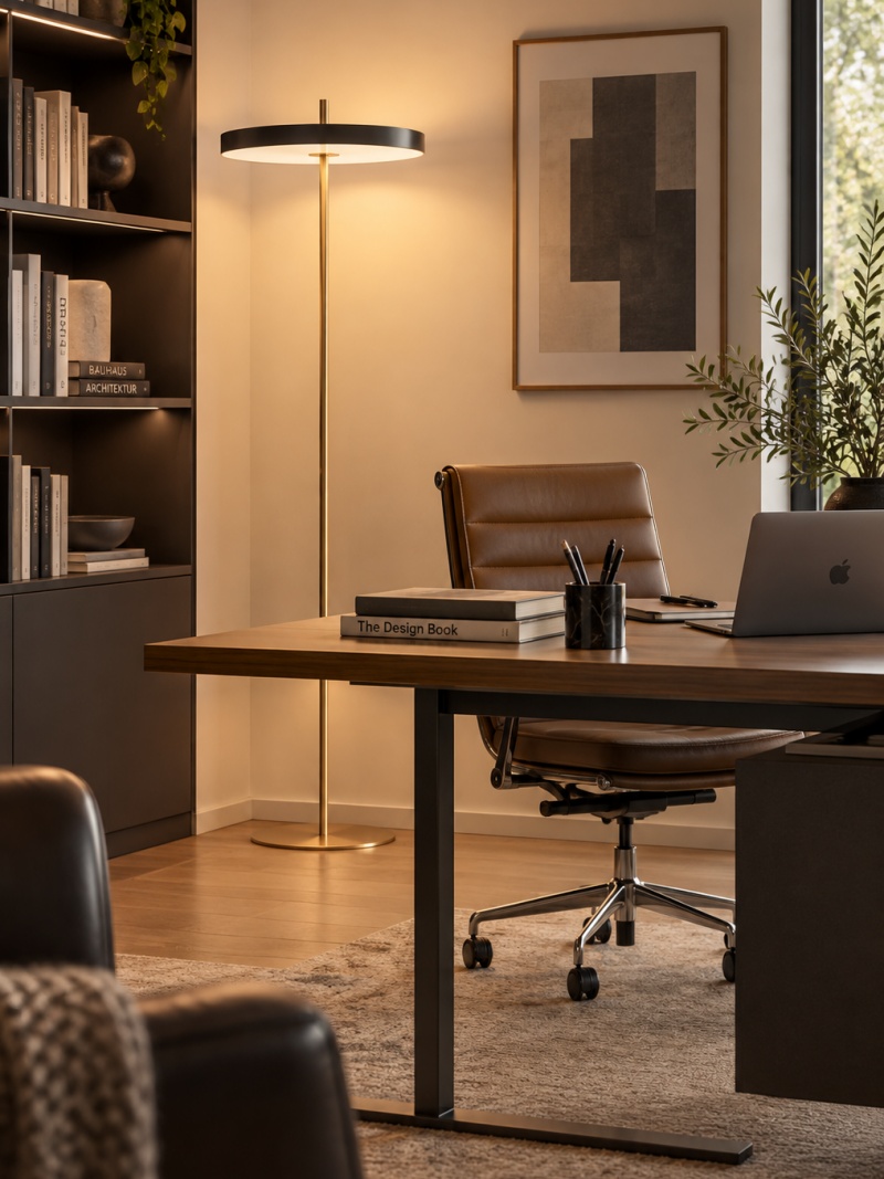 Asteria lamp used as office ambient lighting