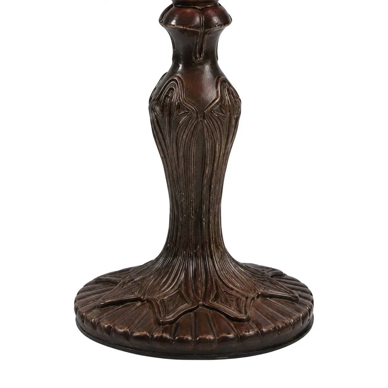 Vintage Tiffany stained glass table lamp