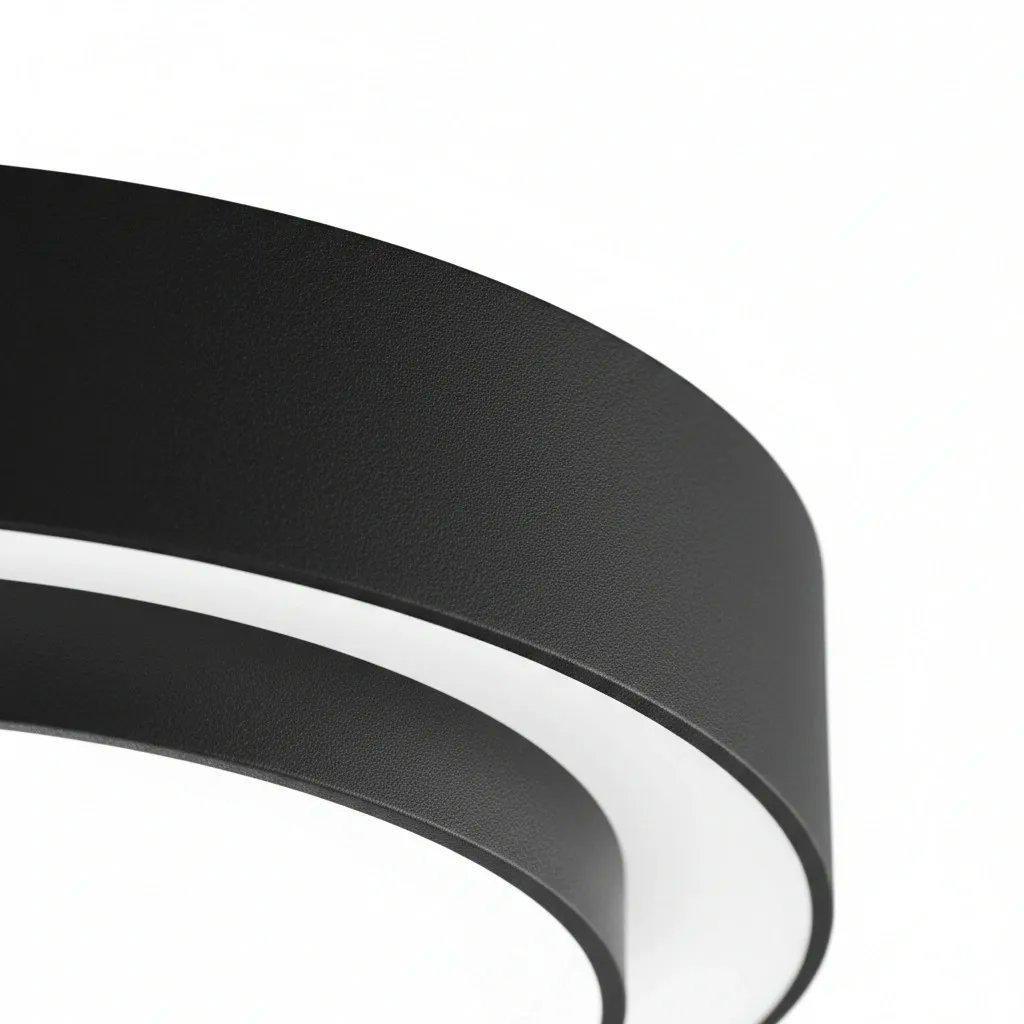 Melody lamp black detail